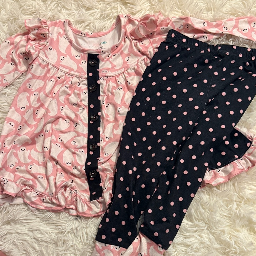 Pink Ghost Two Piece Set